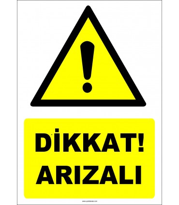 ZY3013 - Dikkat! Arızalı