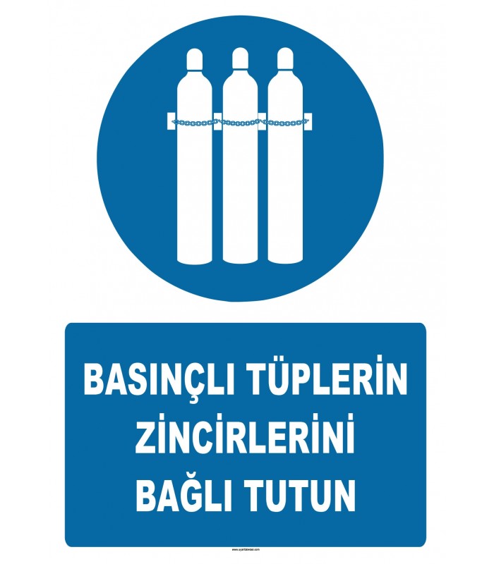 ZY3036 - Basınçlı tüplerin zincirlerini bağlı tutun