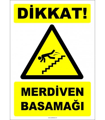 ZY3053 - Dikkat! Merdiven Basamağı