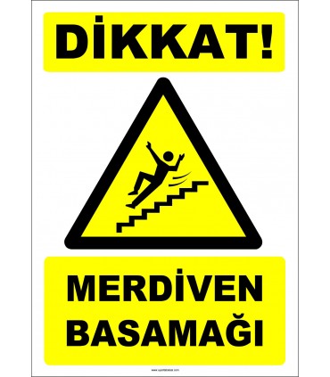 ZY3055 - Dikkat! Merdiven Basamağı