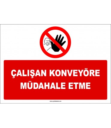 ZY3083 - Çalışan Konveyöre Müdahale Etme