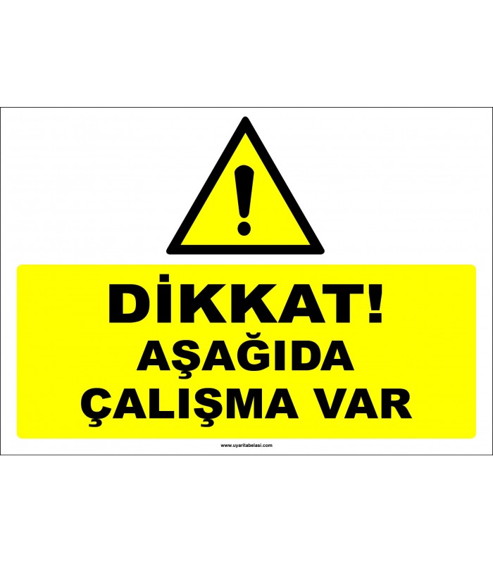 ZY3101 - Dikkat! Aşağıda Çalışma Var