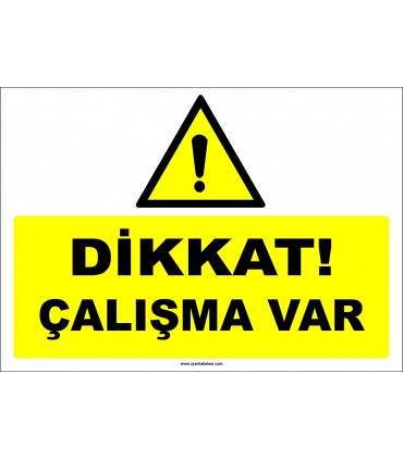 ZY3102 - Dikkat! Çalışma Var