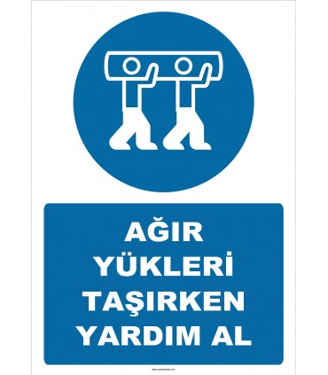 ZY3110 - Ağır Yükleri Taşırken Yardım Al