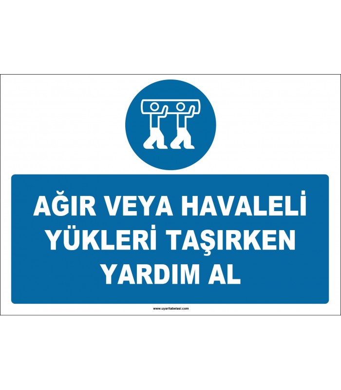 ZY3115 - Ağır veya Havaleli Yükleri Taşırken Yardım Al