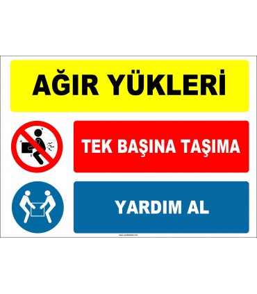 ZY3119 - Ağır Yükleri Tek Başına Taşıma, Yardım Al