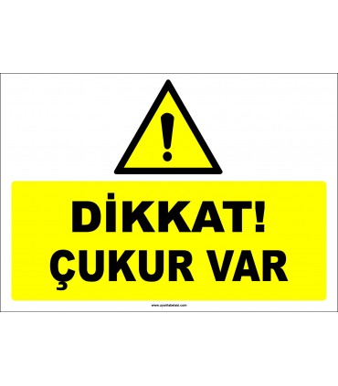 ZY3123 - Dikkat! Çukur Var