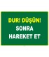 EF1001 - Dur! Düşün! Sonra Hareket Et