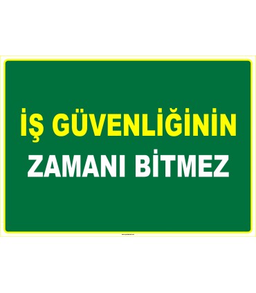 EF1003 - İş güvenliğinin zamanı bitmez
