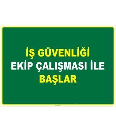 EF1044 - İş Güvenliği Ekip Çalışması İle Başlar