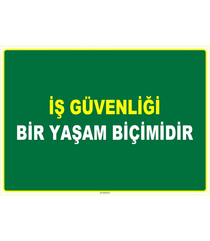 EF1051 - İş Güvenliği Bir Yaşam Biçimidir