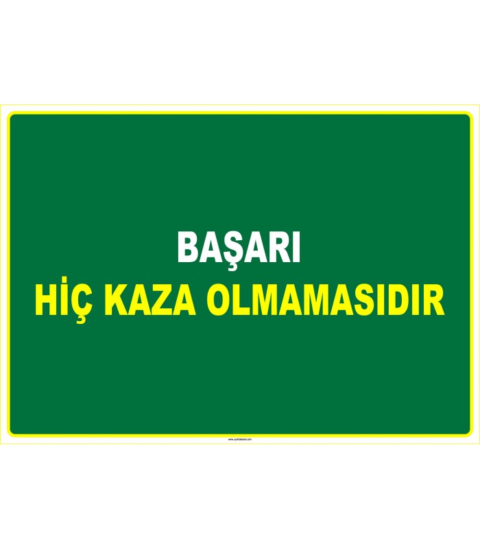 EF1056 - Başarı Hiç Kaza Olmamasıdır