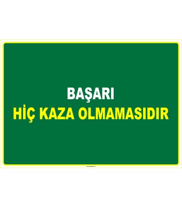 EF1056 - Başarı Hiç Kaza Olmamasıdır
