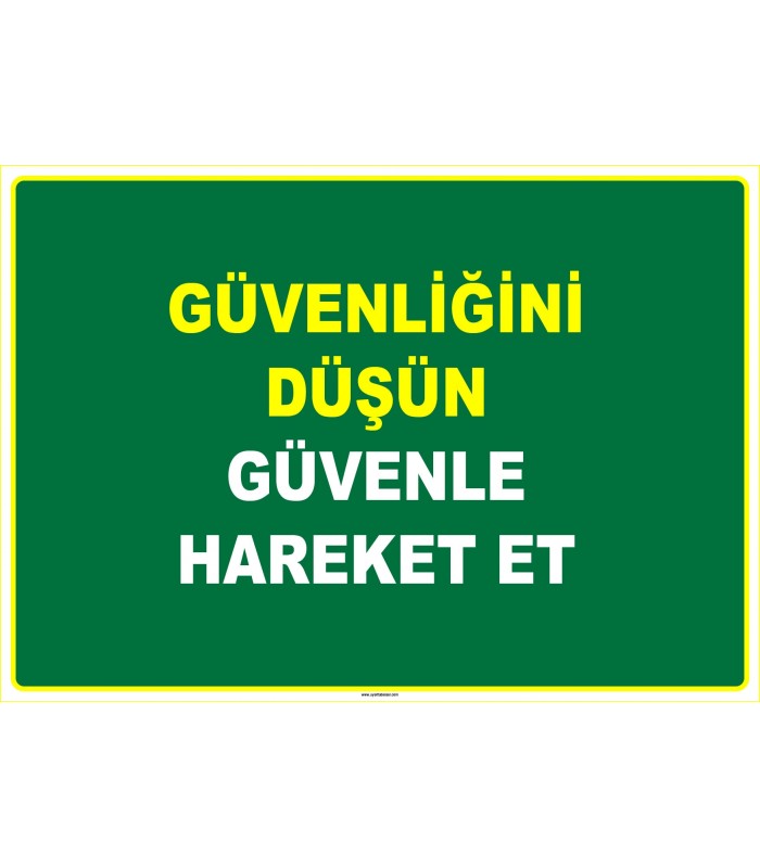 EF1061 - Güvenliğini Düşün, Güvenle Hareket Et