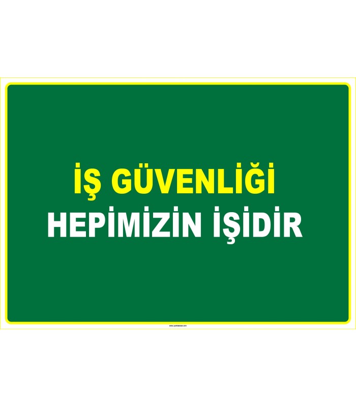 EF1063 - İş Güvenliği Hepimizin İşidir