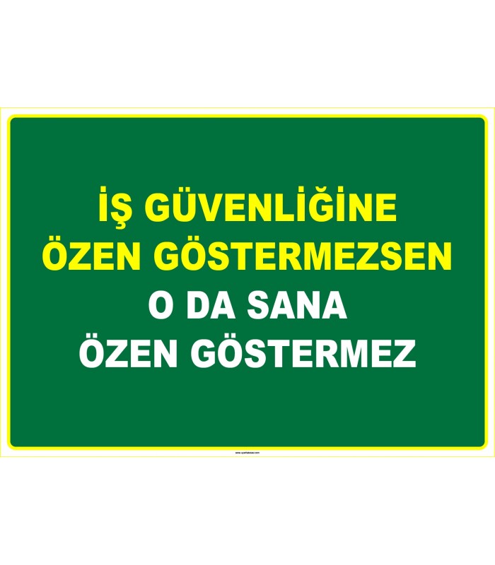 EF1080 - İş Güvenliğine Özen Göstermezsen, O Da Sana Özen Göstermez