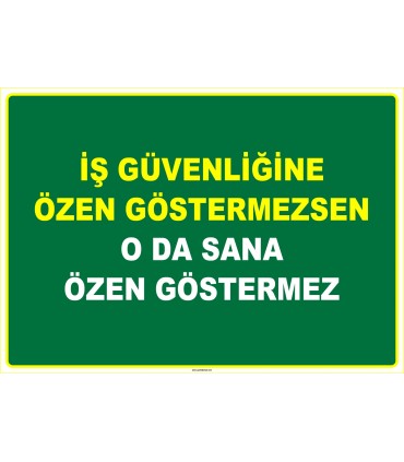 EF1080 - İş Güvenliğine Özen Göstermezsen, O Da Sana Özen Göstermez
