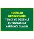 EF1090 - Tesisler Hepimizindir, Temiz ve Düzenli Tutulmasına Yardımcı Olalım