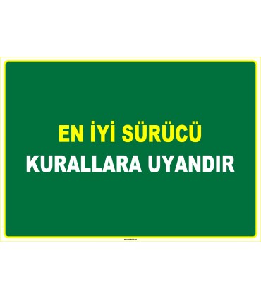 EF1091 - En İyi Sürücü, Kurallara Uyandır