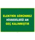 EF1101 - Elektrik Görünmez, Hissedildiği An Geç Kalınmıştır