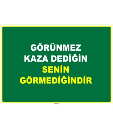EF1110 - Görünmez Kaza Dediğin, Senin Görmediğindir