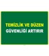EF1117 - Temizlik ve Düzen Güvenliği Artırır