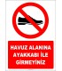 EF1125 - Havuz Alanına Ayakkabı İle Girmeyiniz