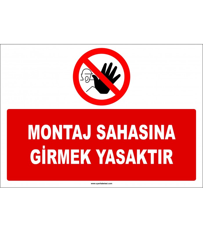 EF1158 -  Montaj Sahasına Girmek Yasaktır