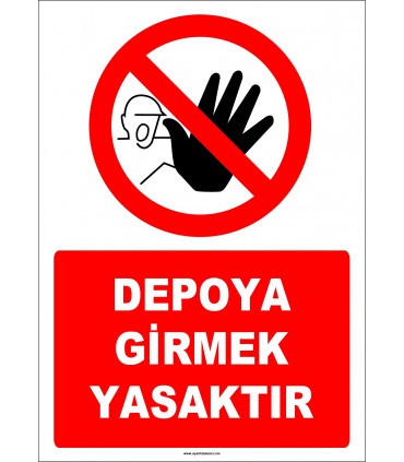 EF1159 - Depoya Girmek Yasaktır