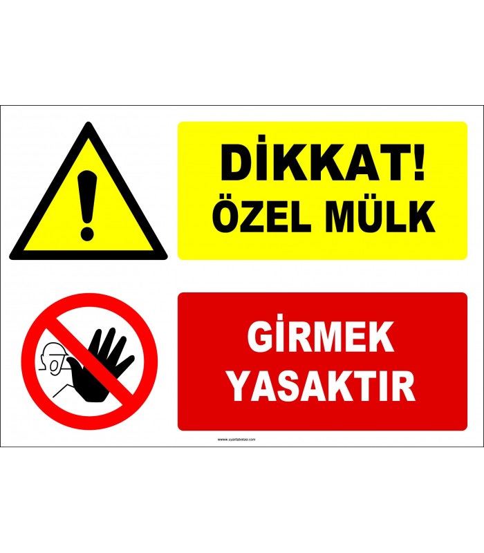 EF1166 - Dikkat! Özel Mülk, Girmek Yasaktır