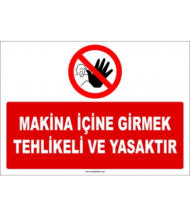 EF1167 - Makina İçine Girmek Tehlikeli ve Yasaktır