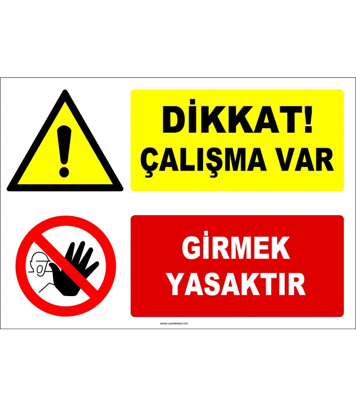 EF1170 - Dikkat! Çalışma Var, Girmek Yasaktır