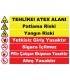 EF1196 - Tehlike! ATEX Alanı Levhası