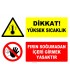 EF1203 - Dikkat! Yüksek Sıcaklık, Fırın Soğumadan İçeri Girmek Yasaktır