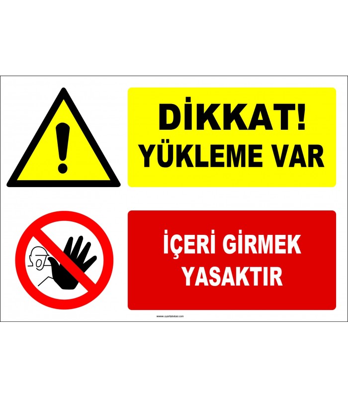 EF1212 - Dikkat! Yükleme Var, İçeri Girmek Yasaktır