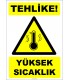 EF1214 - Tehlike! Yüksek Sıcaklık