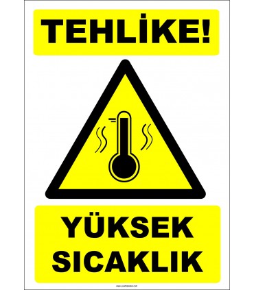 EF1214 - Tehlike! Yüksek Sıcaklık
