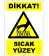 EF1221 - Dikkat! Sıcak Yüzey