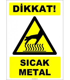 EF1225 - Dikkat! Sıcak Metal