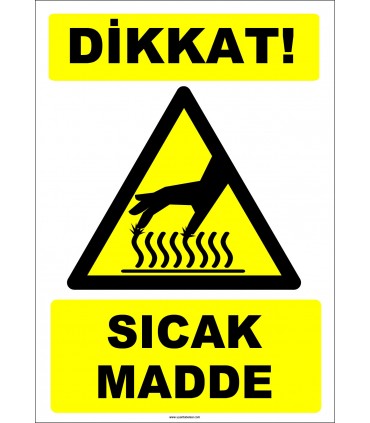 EF1228 - Dikkat! Sıcak Madde