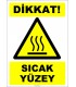 EF1231 - Dikkat! Sıcak Yüzey