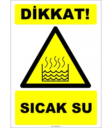 EF1240 - Dikkat! Sıcak Su