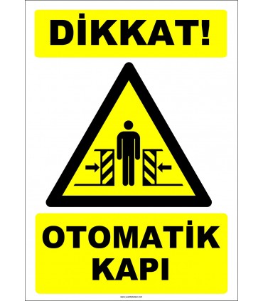 EF1259 - Dikkat! Otomatik Kapı