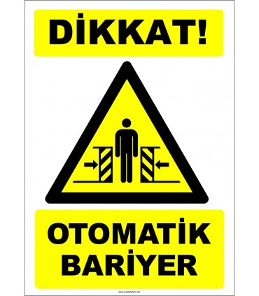 EF1260 - Dikkat! Otomatik Bariyer