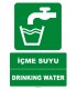 EF1262 - Türkçe İngilizce İçme Suyu Drinking Water