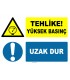 EF1269 - Tehlike! Yüksek Basınç, Uzak Dur