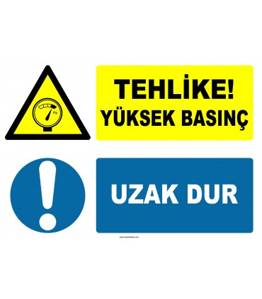 EF1269 - Tehlike! Yüksek Basınç, Uzak Dur