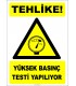EF1275 - Tehlike! Yüksek Basınç Testi Yapılıyor