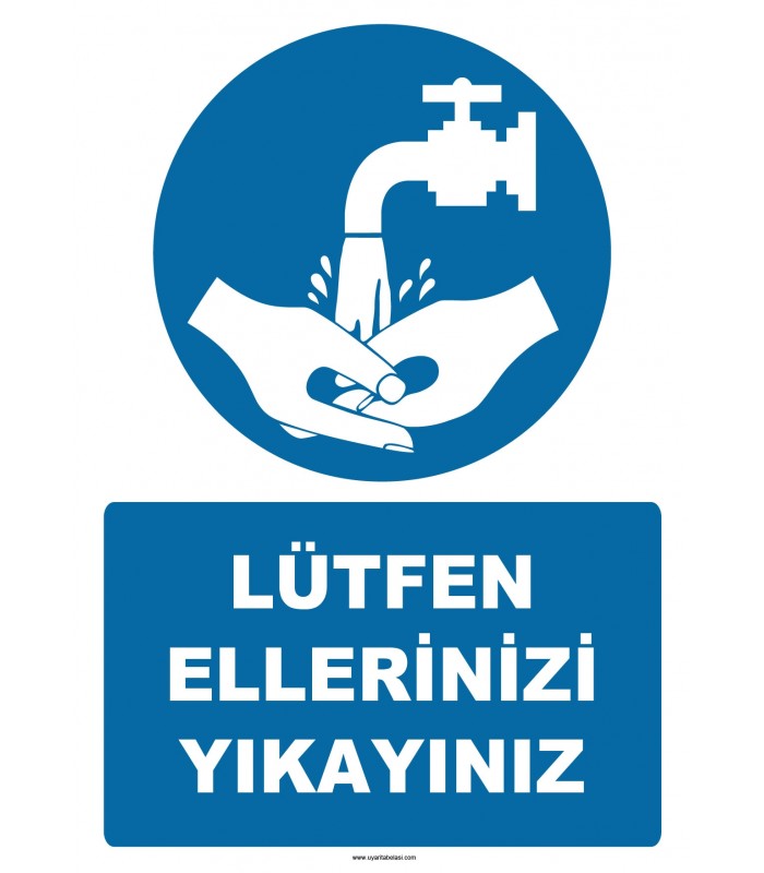 EF1279 - Lütfen Ellerinizi Yıkayınız
