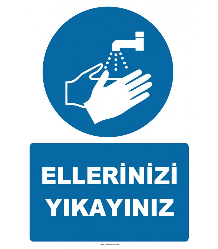EF1282 - Ellerinizi Yıkayınız